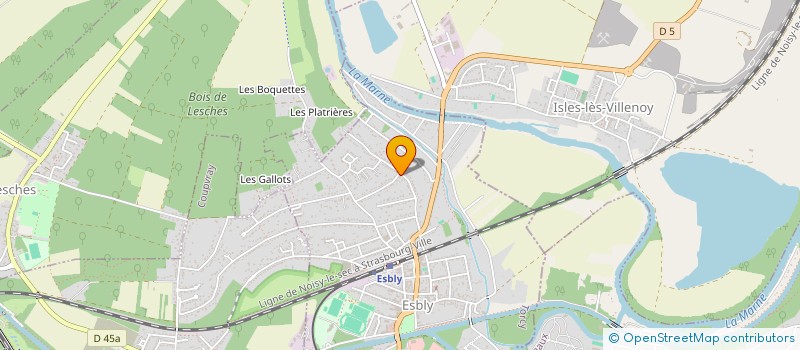 localisation de l'entreprise CHETEK HEALTH SCIENCE à ESBLY