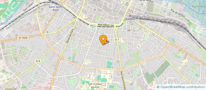 localisation de l'entreprise CHETEL SCI à AMIENS