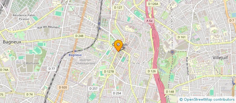 localisation de l'entreprise CHETIOUI  CACHAN