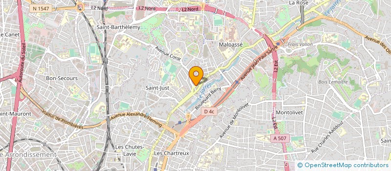 localisation de l'entreprise CHETRIT à MARSEILLE 13EME