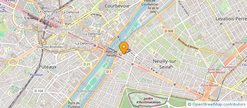 localisation de l'entreprise CHETRIT FRANCE à NEUILLY-SUR-SEINE