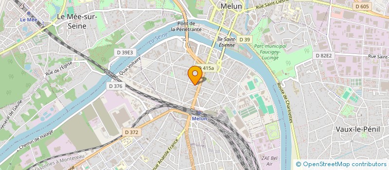 localisation de l'entreprise CHETRIT-SEKNAZI à MELUN