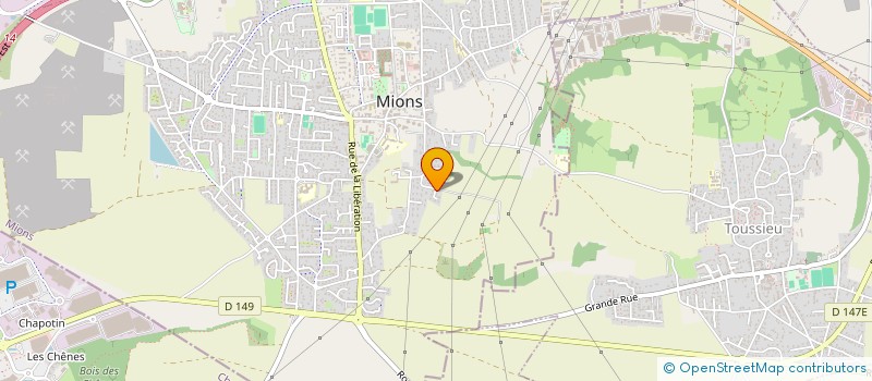 localisation de l'entreprise CHEURTIZ  MIONS