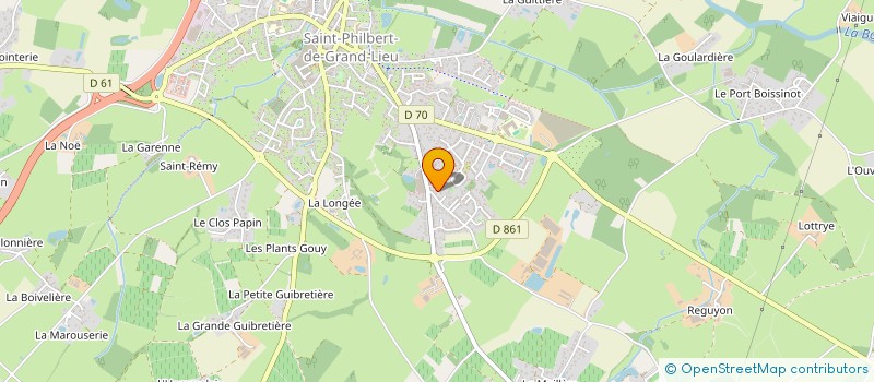 localisation de l'entreprise CHEVA  ST-PHILBERT-DE-GRAND-LIEU