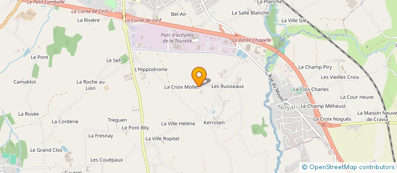 localisation de l'entreprise CHEVAGGHO  LAMBALLE-ARMOR