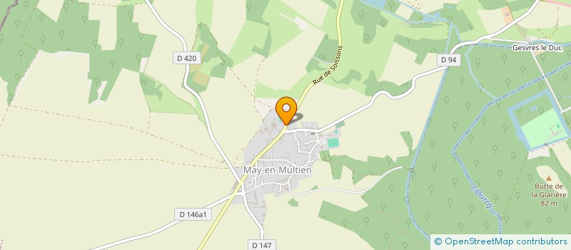 localisation de l'entreprise CHEVAL ATTITUDE  MAY-EN-MULTIEN