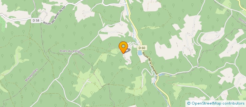 localisation de l'entreprise CHEVAL DE BOIS à PRATS-DU-PERIGORD
