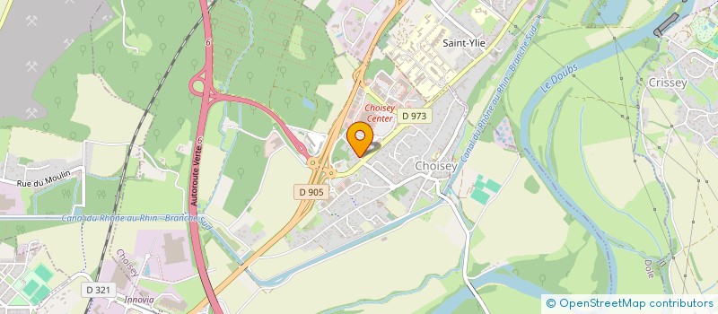 localisation de l'entreprise CHEVAL DE BOIS à CHOISEY