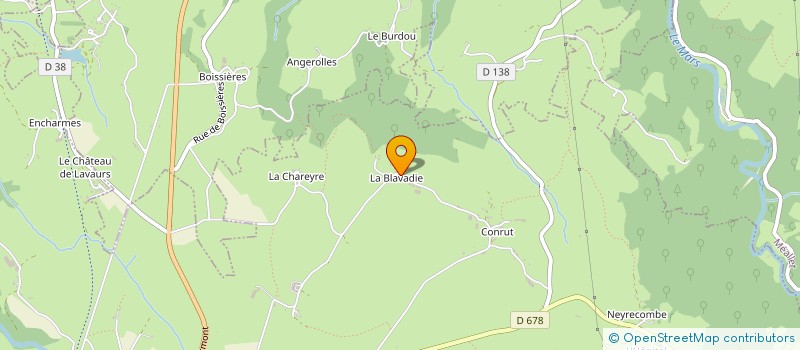 localisation de l'entreprise CHEVAL DE COEUR  LE VIGEAN