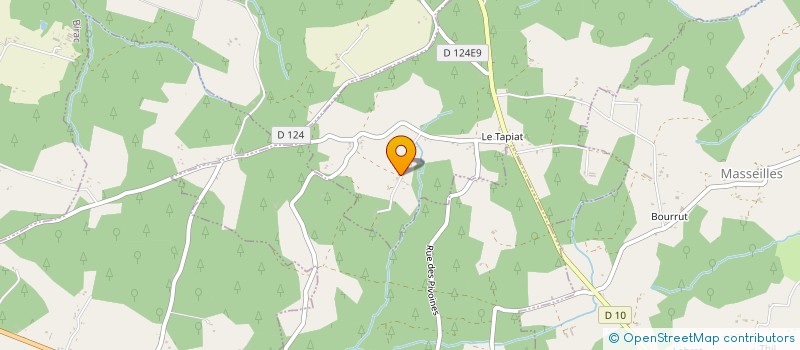 localisation de l'entreprise CHEVAL DU VENT  GRIGNOLS