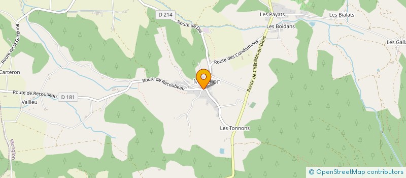 localisation de l'entreprise CHEVAL EVASION à MENGLON