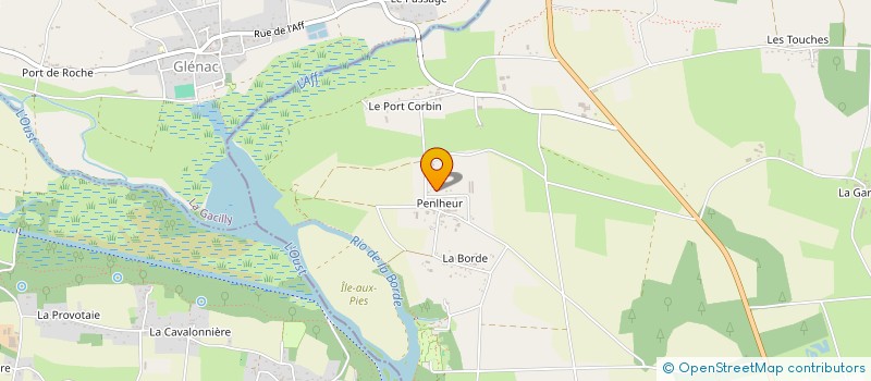 localisation de l'entreprise CHEVAL - LEPAGE  BAINS-SUR-OUST