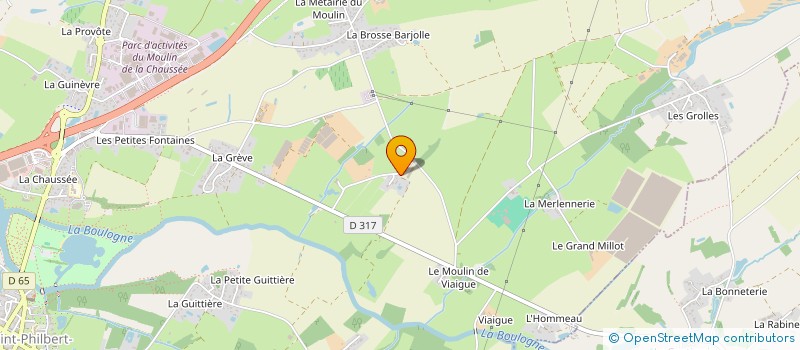 localisation de l'entreprise CHEVAL NATURE DE GRAND LIEU  SAINT-PHILBERT-DE-GRAND-LIEU