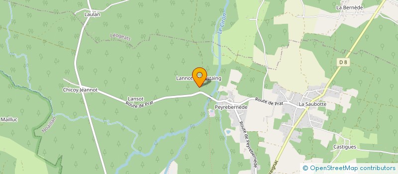 localisation de l'entreprise CHEVAL PASSION  NOAILLAN