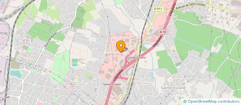 localisation de l'entreprise CHEVAL QUANCARD  CARBON-BLANC