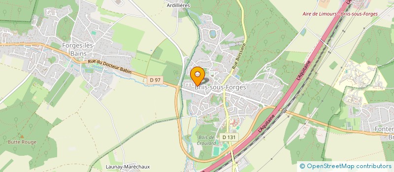 localisation de l'entreprise CHEVAL RELAX à BRIIS-SOUS-FORGES