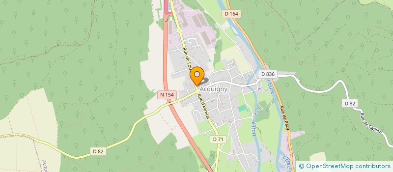 localisation de l'entreprise CHEVAL SERRURERIE METALLERIE SASU  LA HAYE-MALHERBE