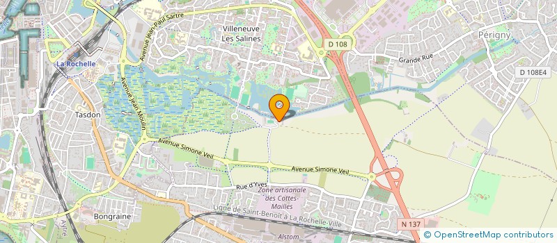 localisation de l'entreprise CHEVAL SERVICE 17  AYTRE