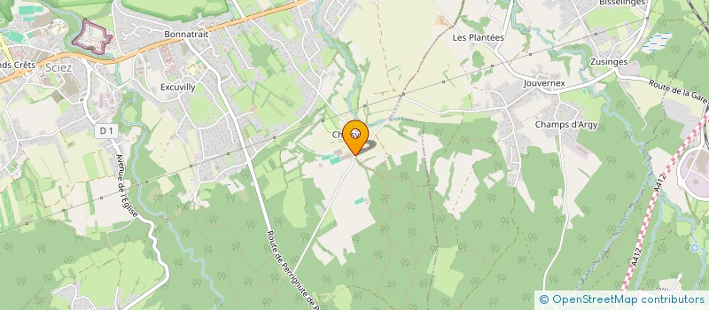 localisation de l'entreprise CHEVAL SERVICES à SCIEZ