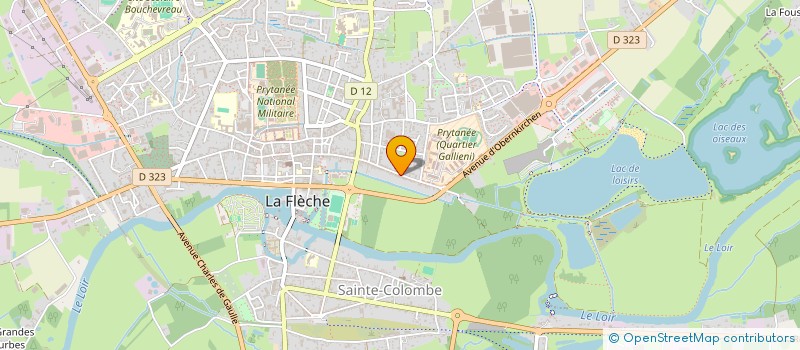 localisation de l'entreprise CHEVAL SPORT ORGANISATION  LA FLECHE