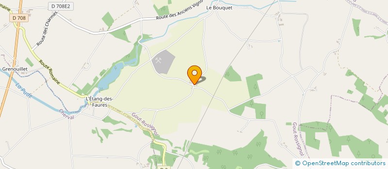 localisation de l'entreprise CHEVALARIAS ET FILS  LUSIGNAC