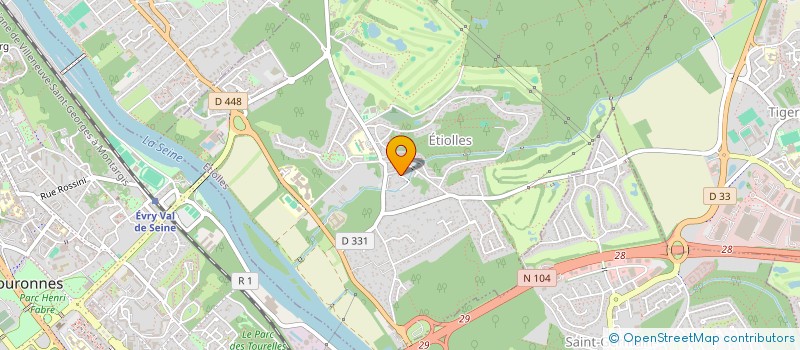 localisation de l'entreprise CHEVALERIAS GESTION à ETIOLLES