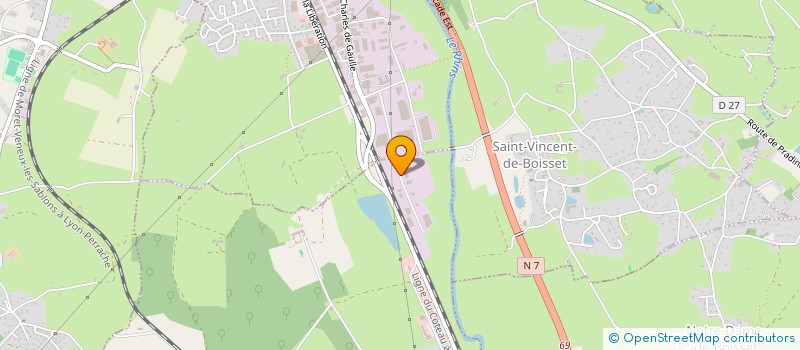 localisation de l'entreprise CHEVALERIN IMMOBILIER  PARIGNY