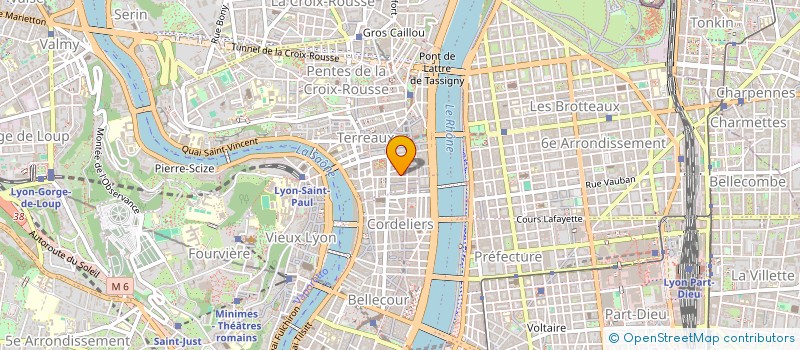 localisation de l'entreprise CHEVALET à LYON