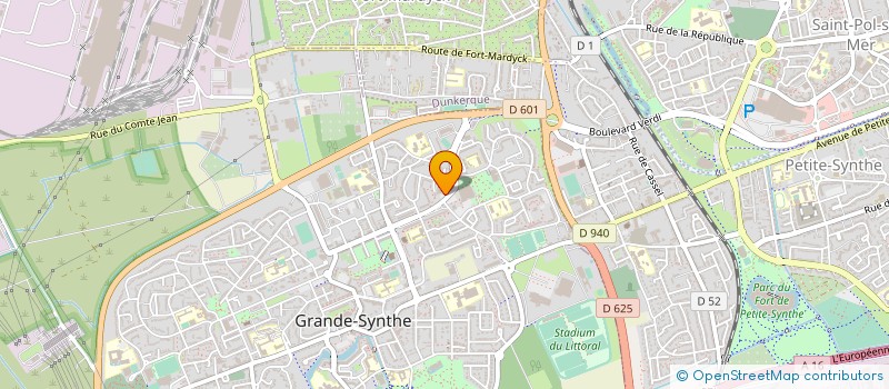localisation de l'entreprise CHEVALET GRAND-SYNTHOIS à GRANDE-SYNTHE