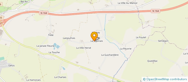 localisation de l'entreprise CHEVALIER  SAINT-ONEN-LA-CHAPELLE