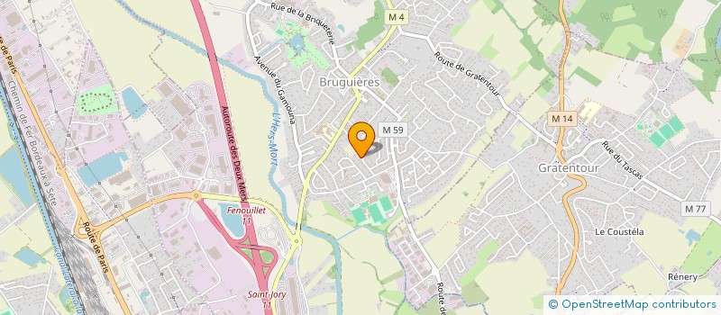localisation de l'entreprise CHEVALIER à BRUGUIERES