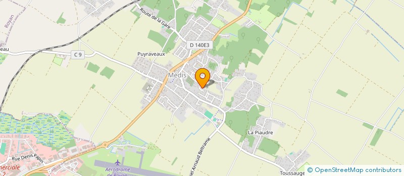 localisation de l'entreprise CHEVALIER  NIEULLE-SUR-SEUDRE