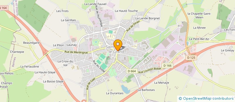 localisation de l'entreprise CHEVALIER  SAINT-MEEN-LE-GRAND