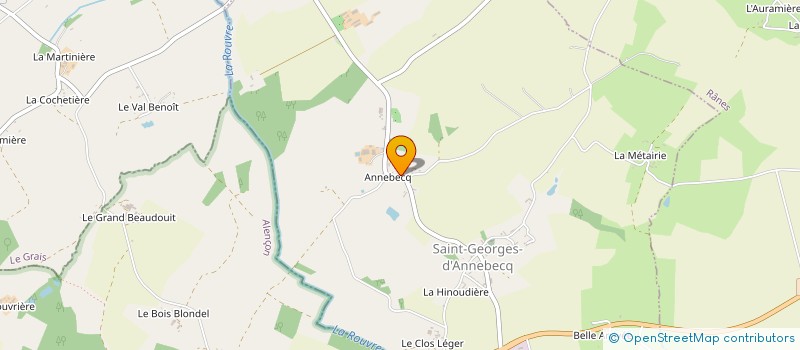 localisation de l'entreprise CHEVALIER-ARROMAYA à SAINT GEORGES D'ANNEBECQ