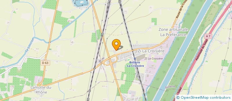 localisation de l'entreprise CHEVALIER BATIMENT à BOLLENE