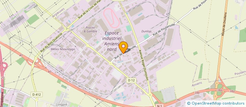 localisation de l'entreprise CHEVALIER BISIAUX  AMIENS
