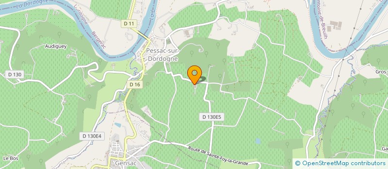 localisation de l'entreprise CHEVALIER DIFFUSION à PESSAC-SUR-DORDOGNE