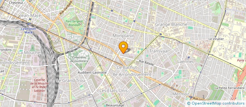 localisation de l'entreprise CHEVALIER GRAND MEAULNES  LYON