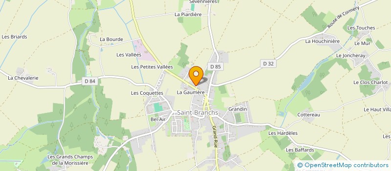 localisation de l'entreprise CHEVALIER HUGUES SA  ESVRES