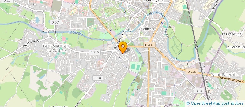 localisation de l'entreprise CHEVALIER INVESTISSEMENTS à SAINT-GERMAIN-DU-CORBEIS