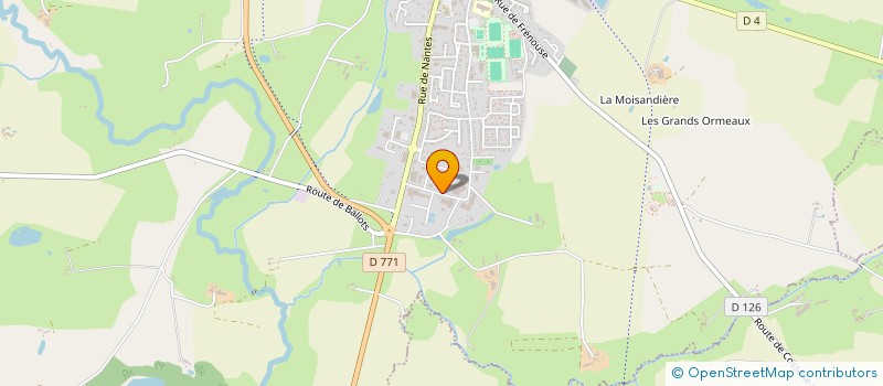 localisation de l'entreprise CHEVALIER MAURICE à COSSE-LE-VIVIEN