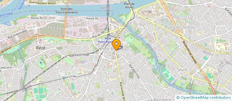 localisation de l'entreprise CHEVALIER MENAGER TV HI-HI VIDEO  REZE