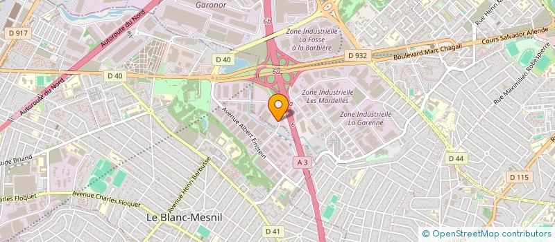 localisation de l'entreprise CHEVALIER SOLDIS à AULNAY-SOUS-BOIS