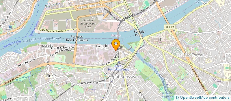 localisation de l'entreprise CHEVALIERS-MACE  REZE