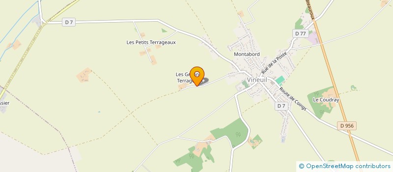 localisation de l'entreprise CHEVALIERTOURS à VINEUIL