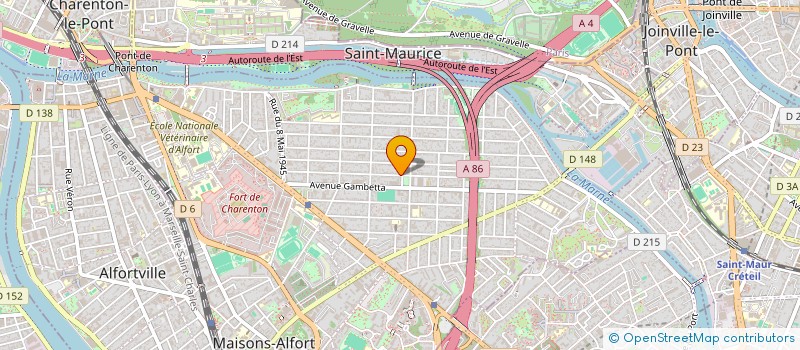 localisation de l'entreprise CHEVALINE PIASTRA à MAISONS-ALFORT