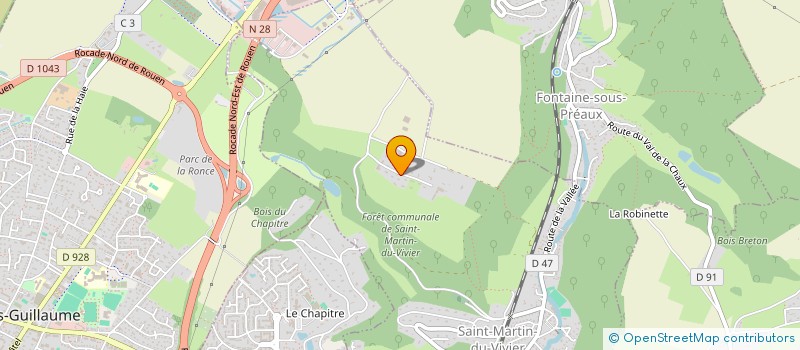 localisation de l'entreprise CHEVALINE STRAGIER à SAINT-MARTIN-DU-VIVIER