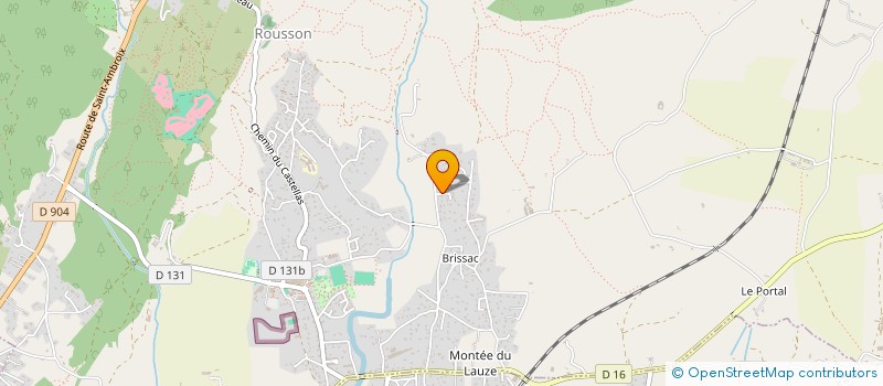 localisation de l'entreprise CHEVALINK  ROUSSON