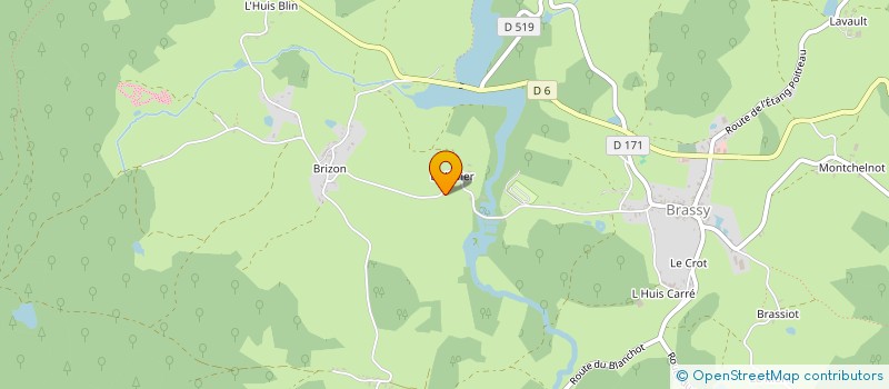 localisation de l'entreprise CHEVALLES . ROULOTTES . SPECTACLES  SAINT-GEORGES-SUR-LOIRE