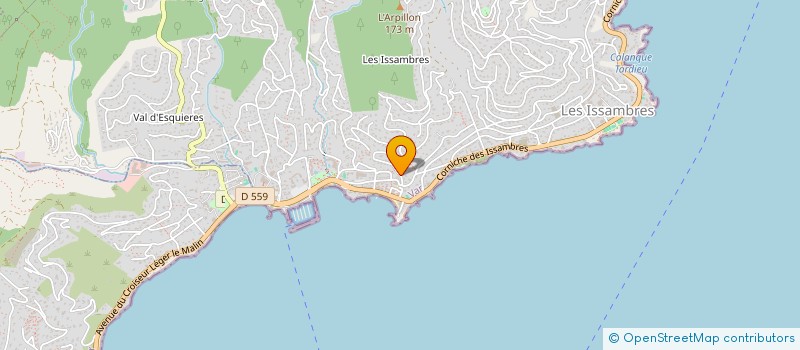 localisation de l'entreprise CHEVALLEY  ROQUEBRUNE-SUR-ARGENS